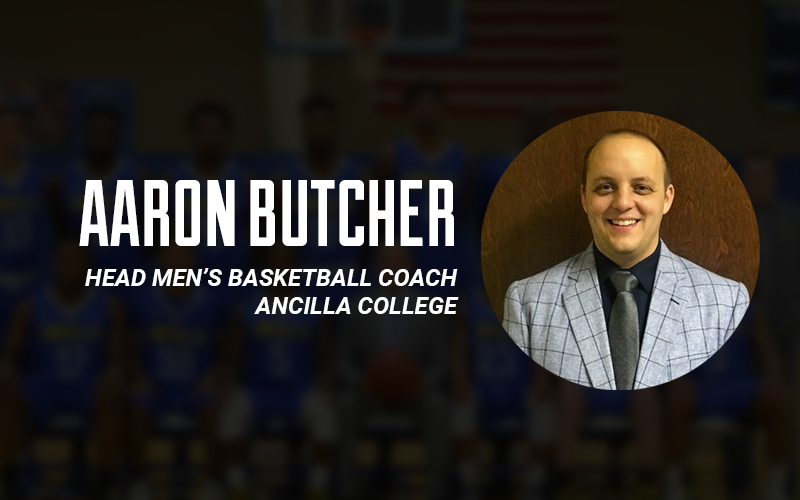 #12: Aaron Butcher, Head Men's Basketball Coach, Ancilla College 1